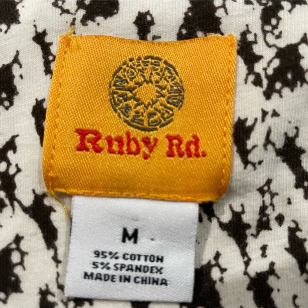 Ruby Road Women's abstract print Shirt Size M. - Picture 5 of 5